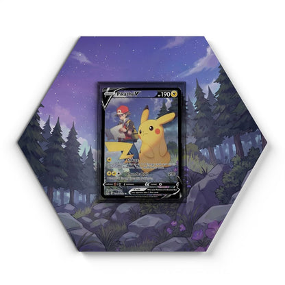 TG16/TG30 Pikachu V - Extended Artwork Pokemon Card Display