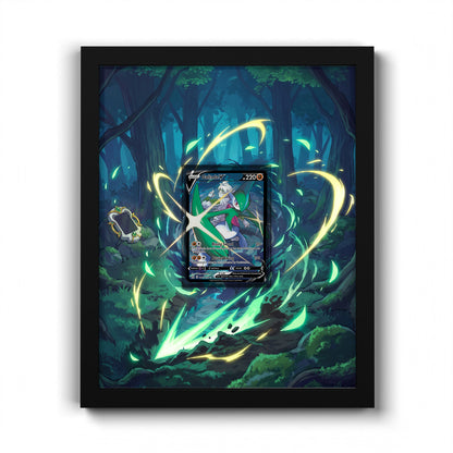 TG19/TG30 Gallade V - Extended Artwork Pokemon Card Frame