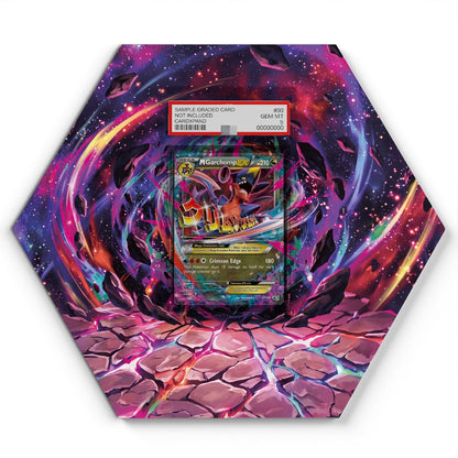 XY168 M Garchomp EX - Extended Artwork Pokemon Card Display