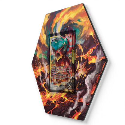 XY185 Volcanion - Extended Artwork Pokemon Card Display